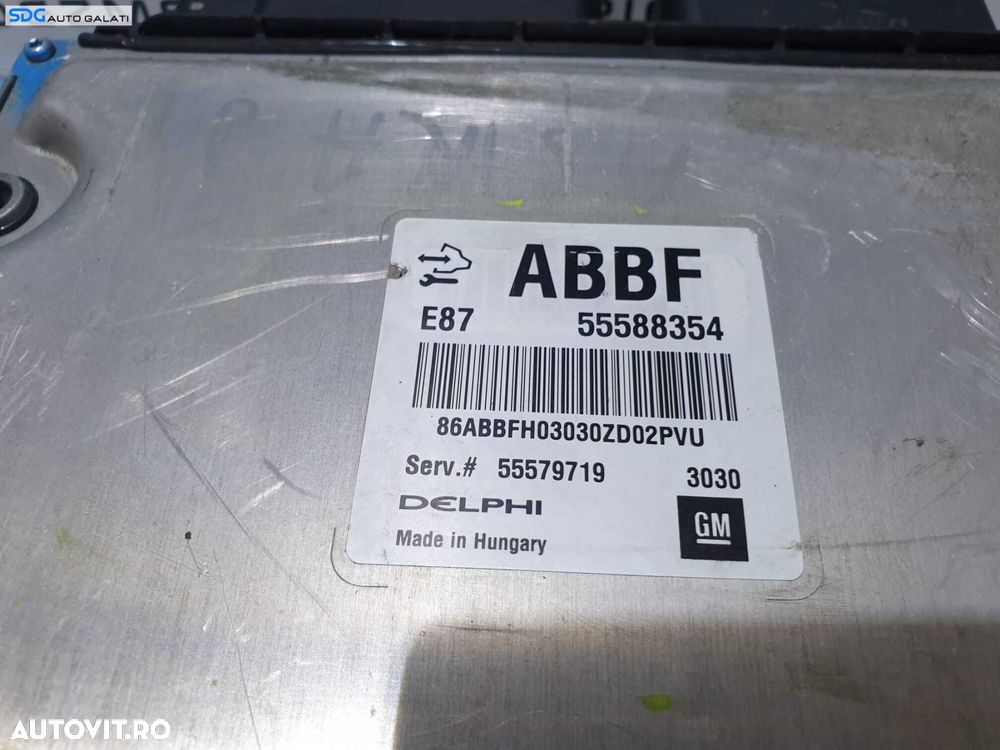 Unitate Modul ECU Calculator Motor Opel Astra J 1.7 CDTI 2009 - 2015  Cod 55588354 55579719 [L2686] - 3
