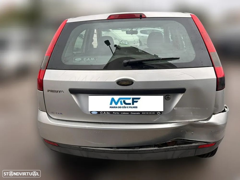 Ford Fiesta Mk5 1.25 16V Gasolina 75 cv  55 kW 2002 - 2008 FUJA para peças - 4
