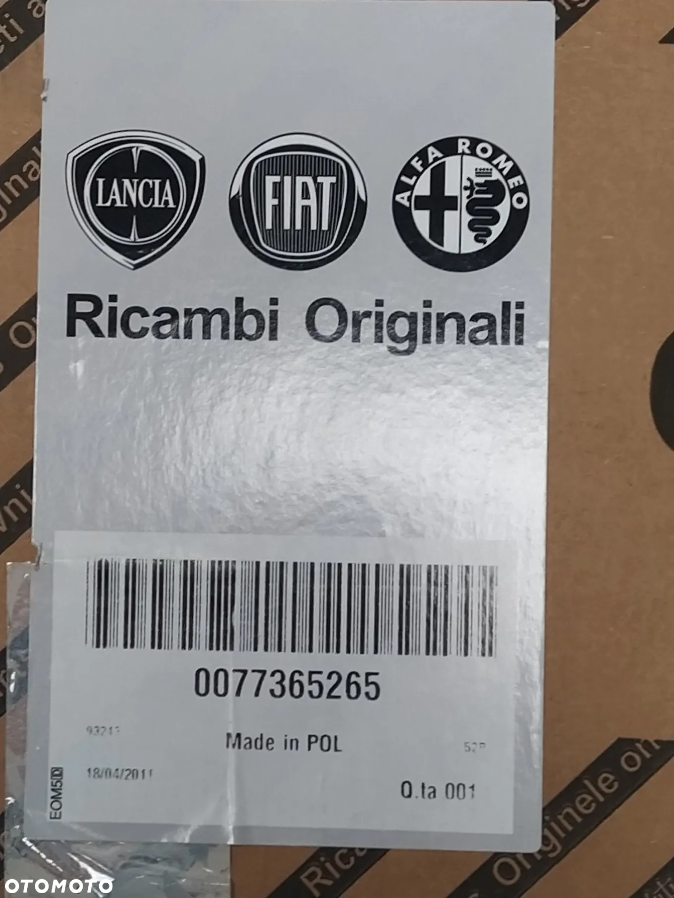 FIAT 500C CABRIO LISTWY PRZEJŚCIE DACHOWE LISTWA DACHU KOMPLET NOWA ORYGINAŁ - 22