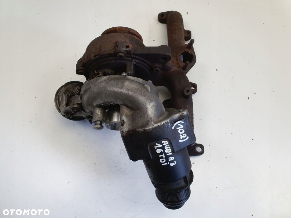 TURBOSPRĘŻARKA Audi A3 II 8P 1.6 TDI _ turbo 03L253016T - 15