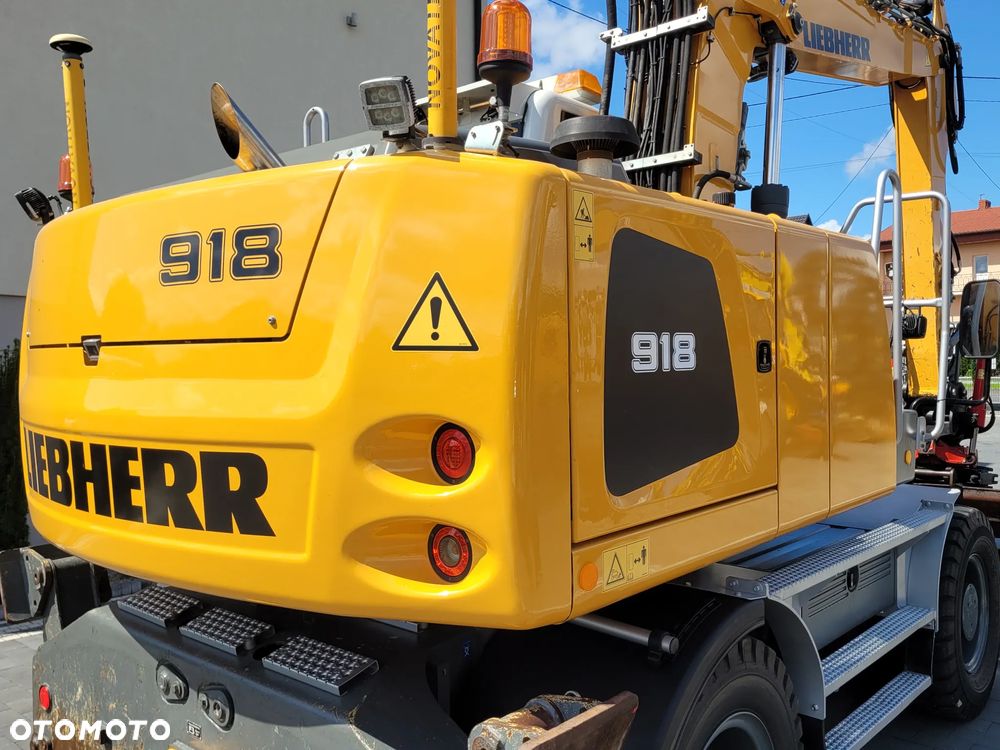 Liebherr A918 / ROTOTILT ze szczypcami / system niwelacji GPS 3D / - 14