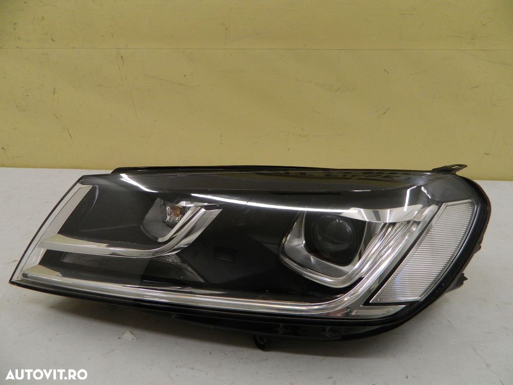 Far stanga VW Touareg 7P facelift Xenon LED, 2015, 2016, 2017, 2018, cod origine 7P1941033A. - 4