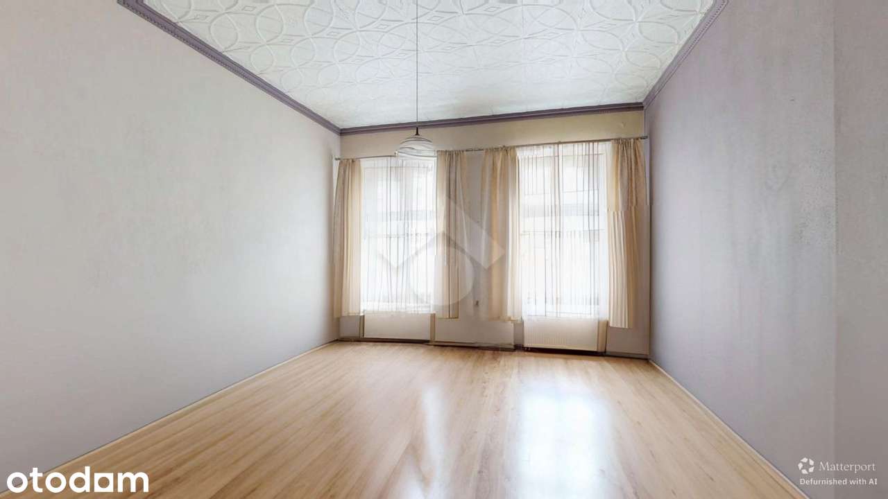 3 pokoje | Wysoki sufit | Balkon | Kamienica