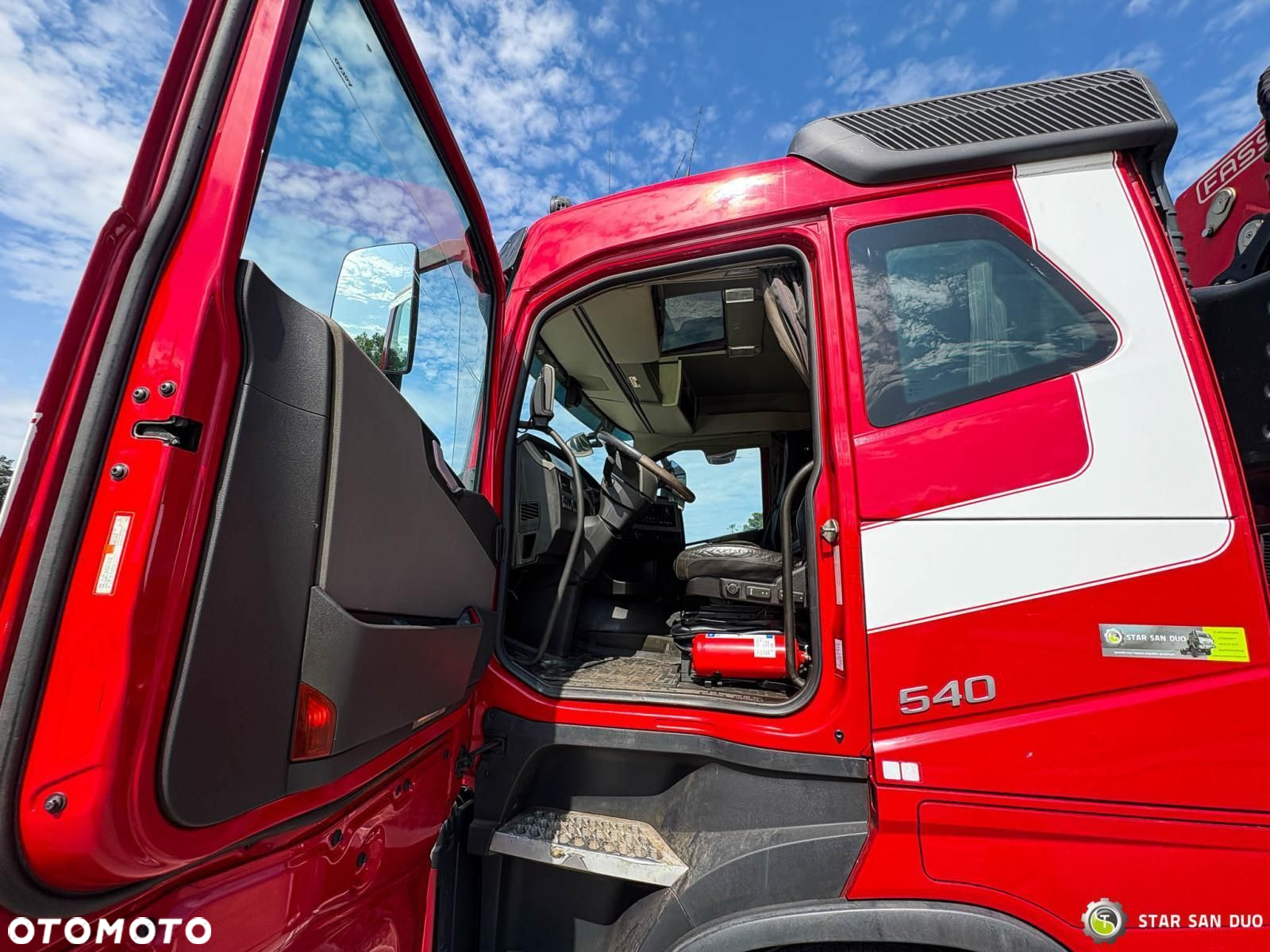 Volvo FH 540 8x4 FASSI F660  Żuraw Fly JIB Wciągarka - 28