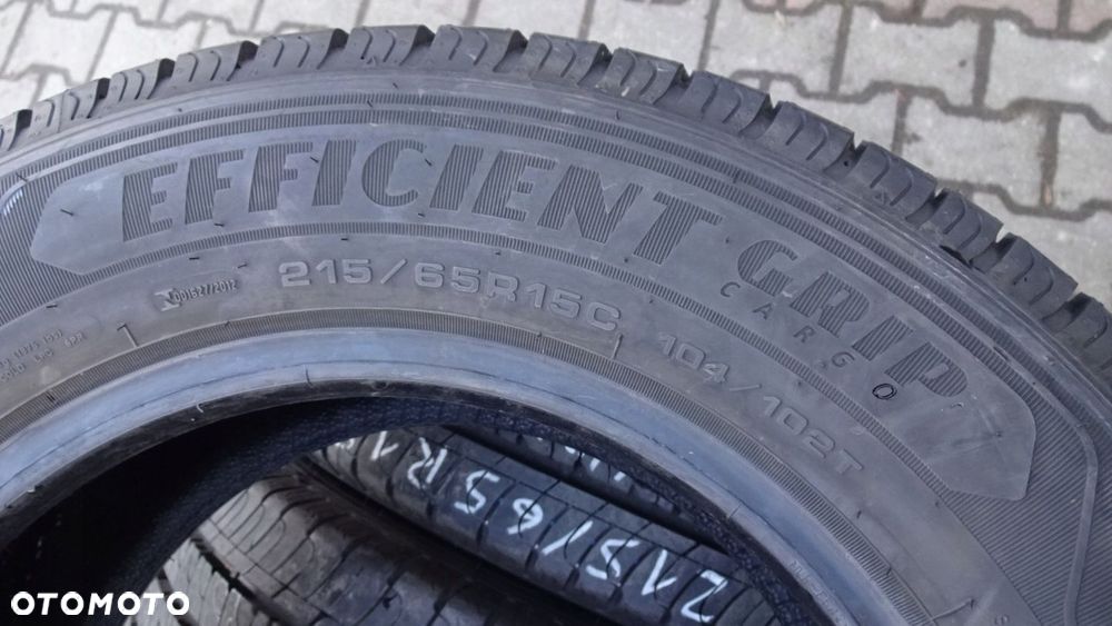 Opony letnie 215/65R15 C Goodyear Efficientgrip Cargo Ford Custon Transit - 8