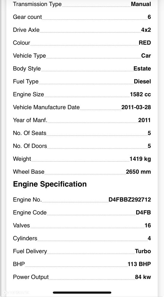 Silnik kompletny  1.6 CRDI D4FB Kia Hyundai  2011 film video 115 ps ceed spectra soul cerato - 12