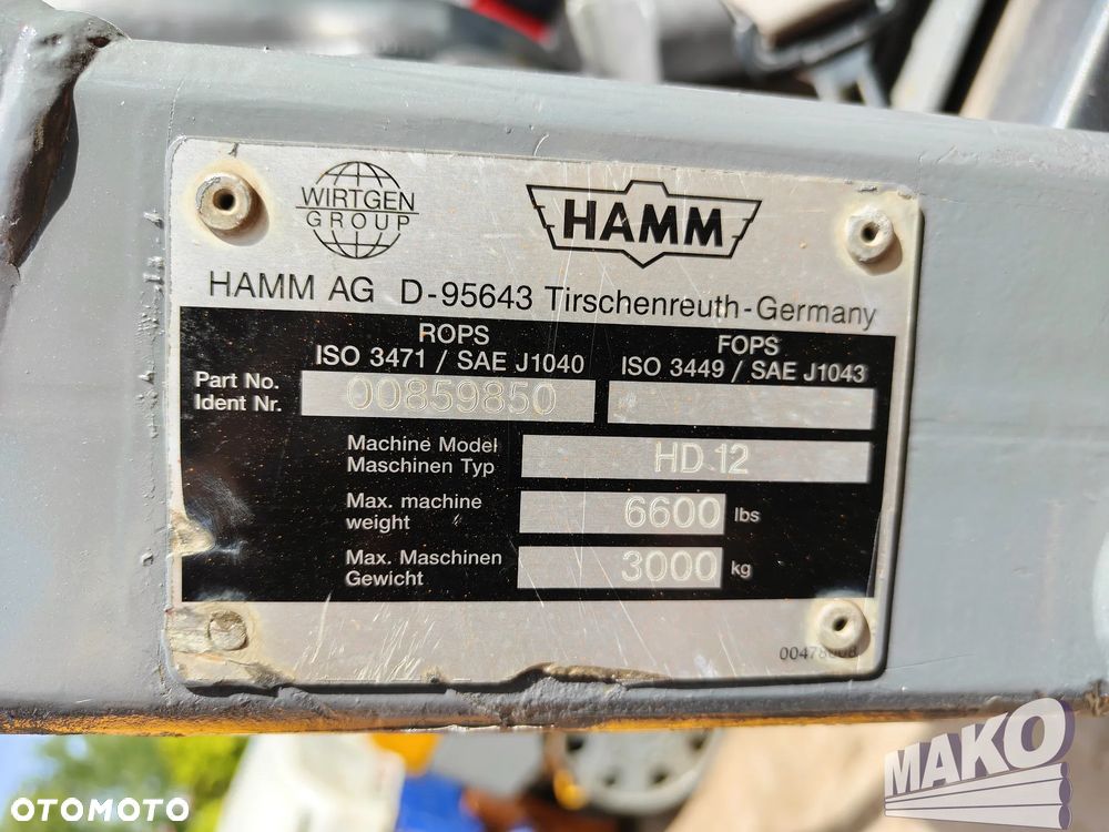 Hamm HD12 VV - 17