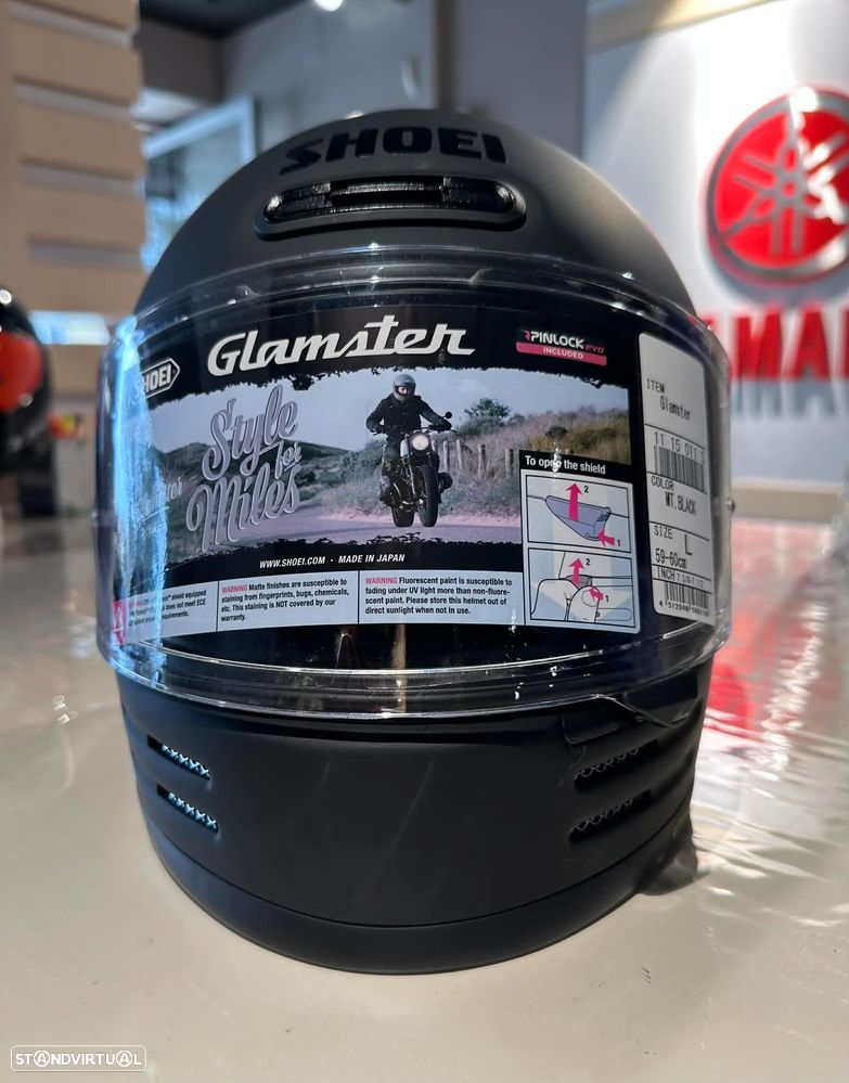 Capacete Shoei Glamster Mat Black - 3