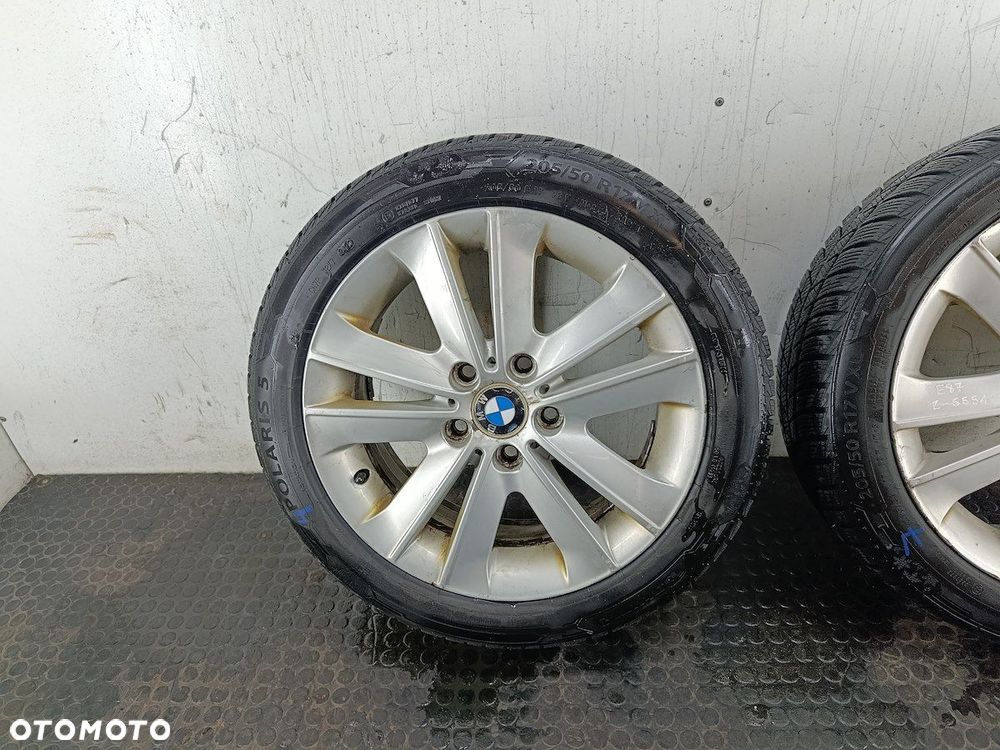 FELGI ALUMINIOWE KOMPLET 17 Z OPONAMI BMW 1 E87 6775621  205/50R17 5x120 - 12