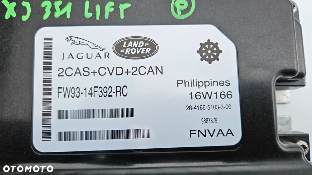 Jaguar XJ 351 LIFT 2015- Moduł komfortu Sterownik nadwozia FW93-14F392-RC - 4