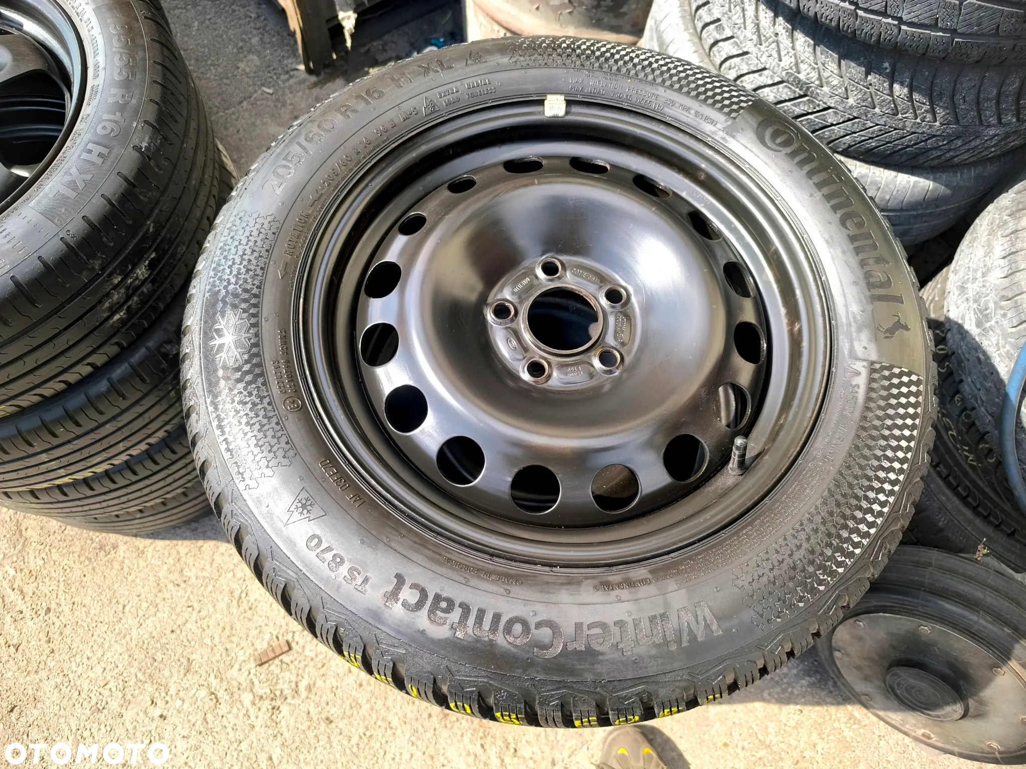 5x108 Felgi Stalowe Stal 16 Koła zimowe zima FORD MONDEO MK3 MK4 MK5 FOCUS MK3 MK4 CMAX C-MAX Grand C-max TOURNEO TRANSIT CONNECT VOLVO C30 V40 S40 V50 7,5mm Legnica ALU-RAD 205/60 22r. - 3