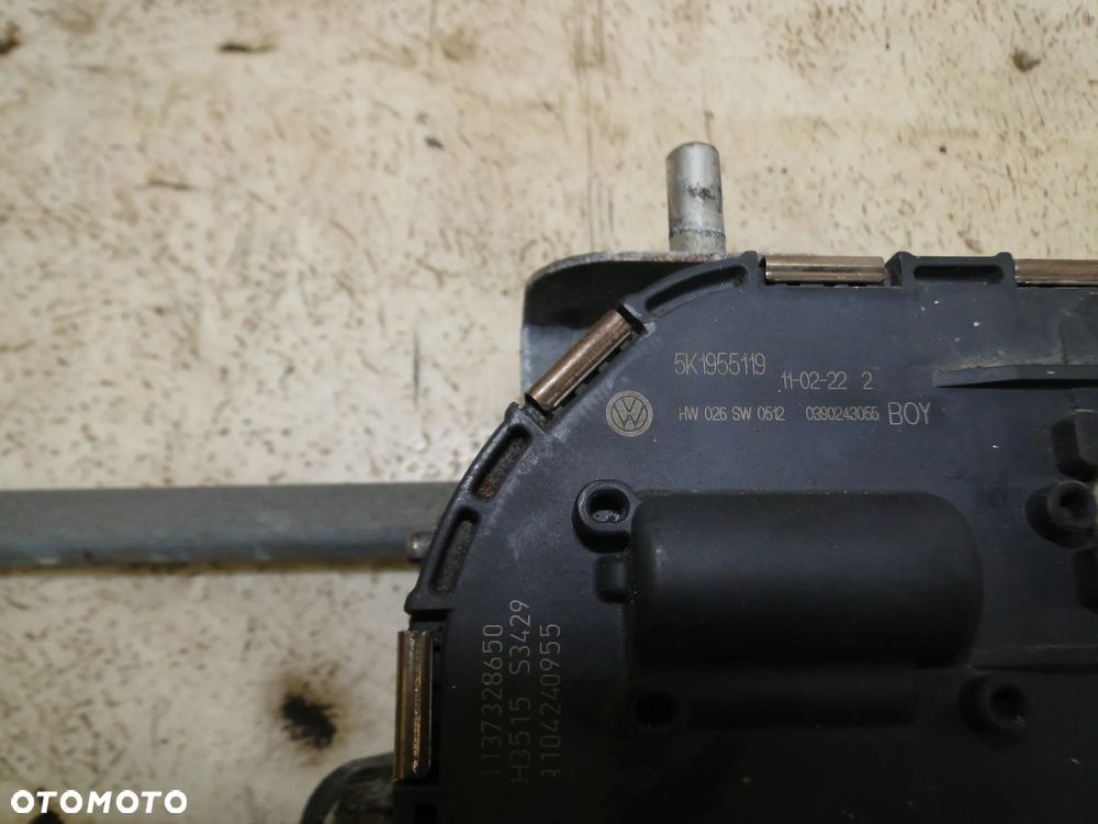 VW GOLF VI 6 MECHANIZM SILNICZEK WYCIERACZEK EUROPA - 5