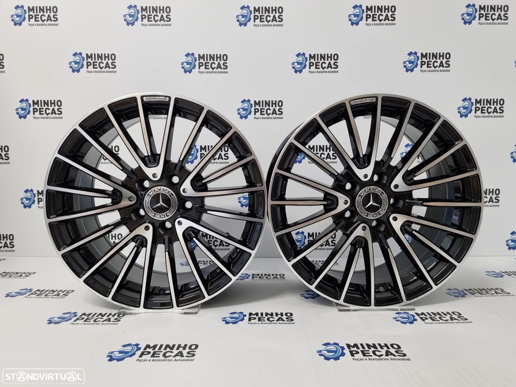 Jantes Mercedes CLS 53 (C257) em 17 Preto Polido - 1