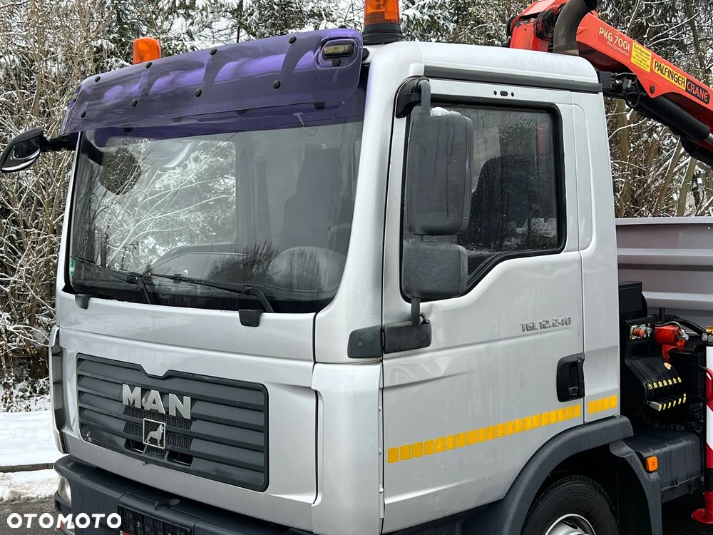 MAN MAN TGL 12-240 Kiper Wywrotka 4x2 Kran PALFINGER PK 12500 BARDZO DOBRY STAN - 15