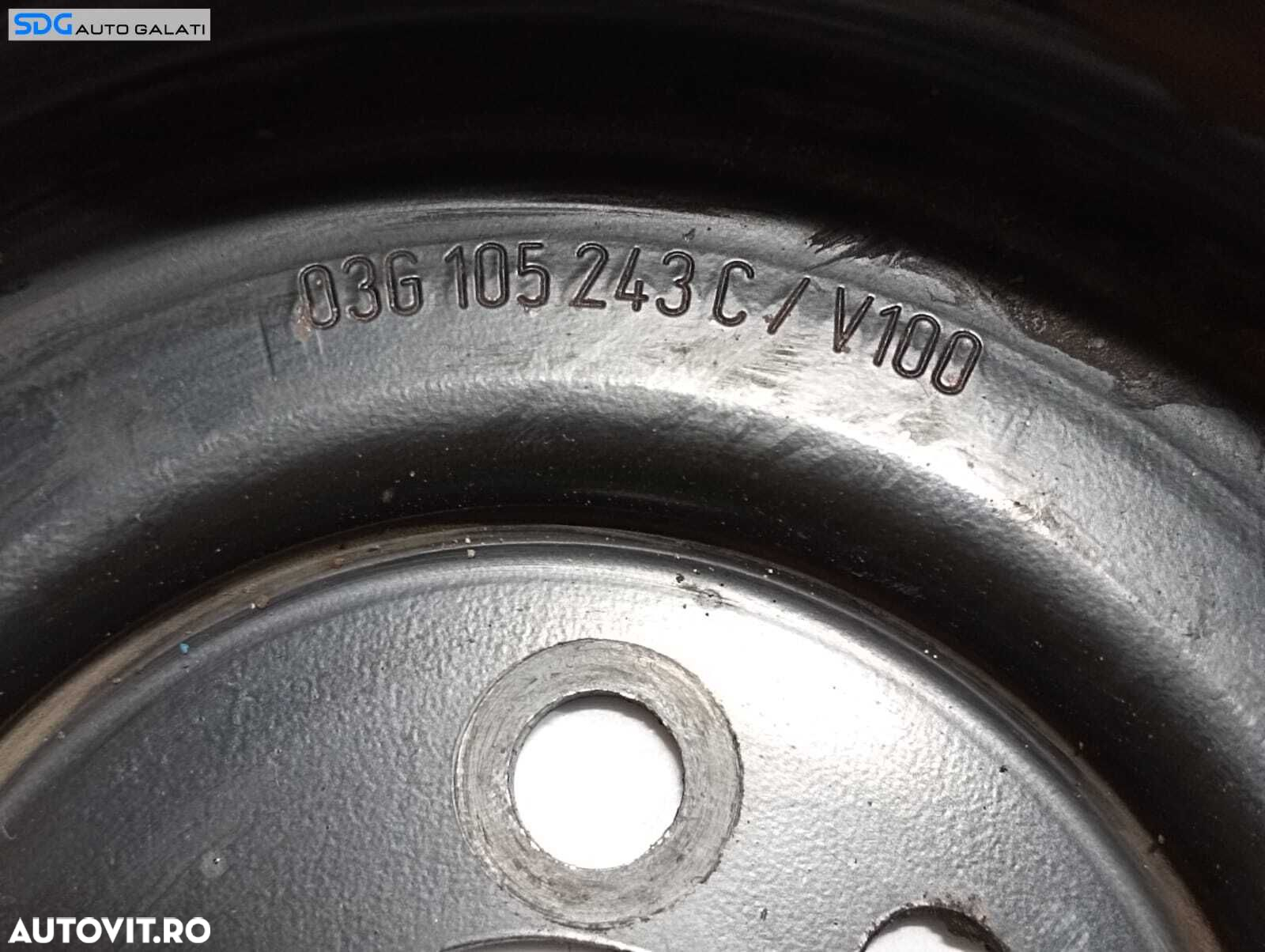 Fulie Vibrochen Seat Toledo 2 1.9 TDI 1998 - 2005 Cod 03G105243C [M6776] - 3
