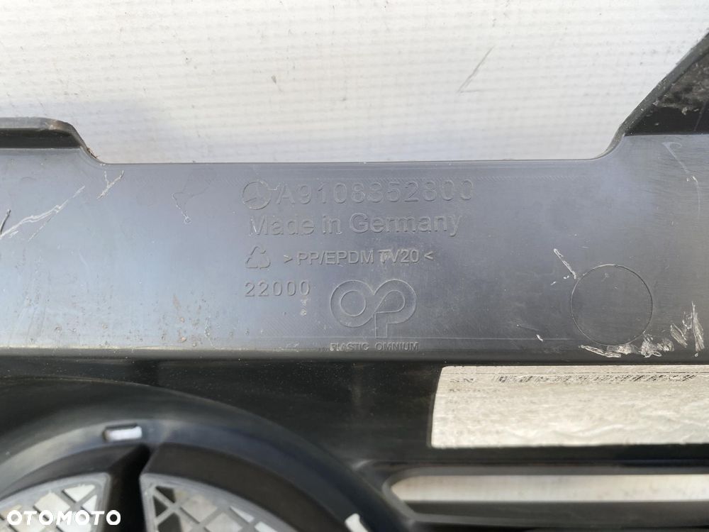 SPRINTER 907 910 17- ATRAPA GRILL PRZEDNI MASKOWNICA PRZÓD Z RAMKĄ BIAŁĄ - 10