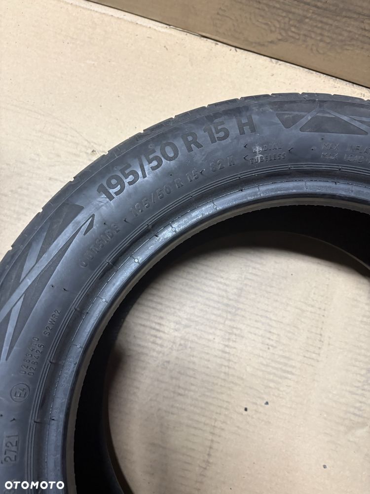 1x 195/50R15 82H CONTINENTAL ECOCONTACT 6 opony letnie - 6