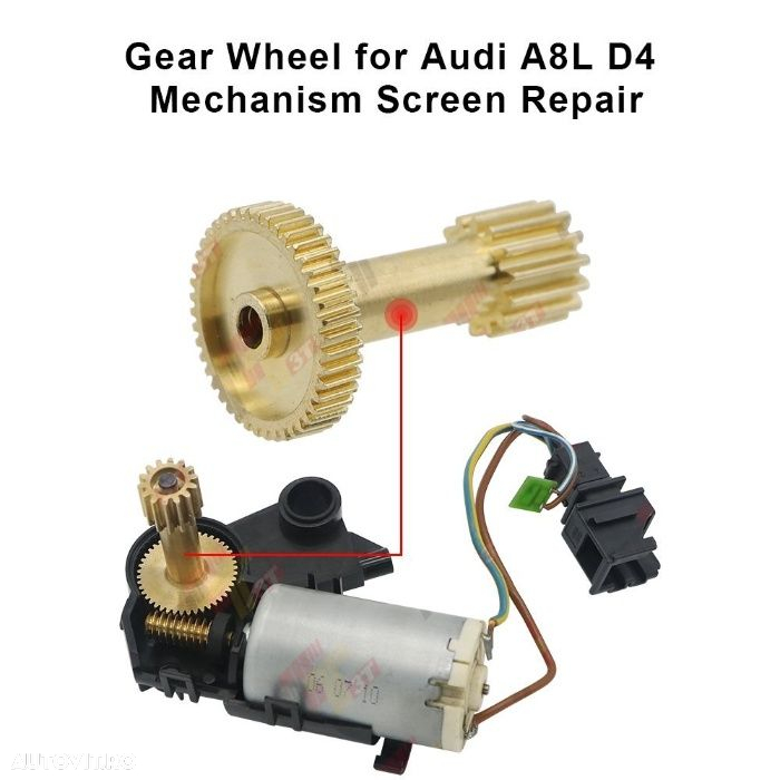 Kit Reparatie Rotita Mecanism Ecran Navigatie MMI Audi A8 D4 D5 NOU! - 2
