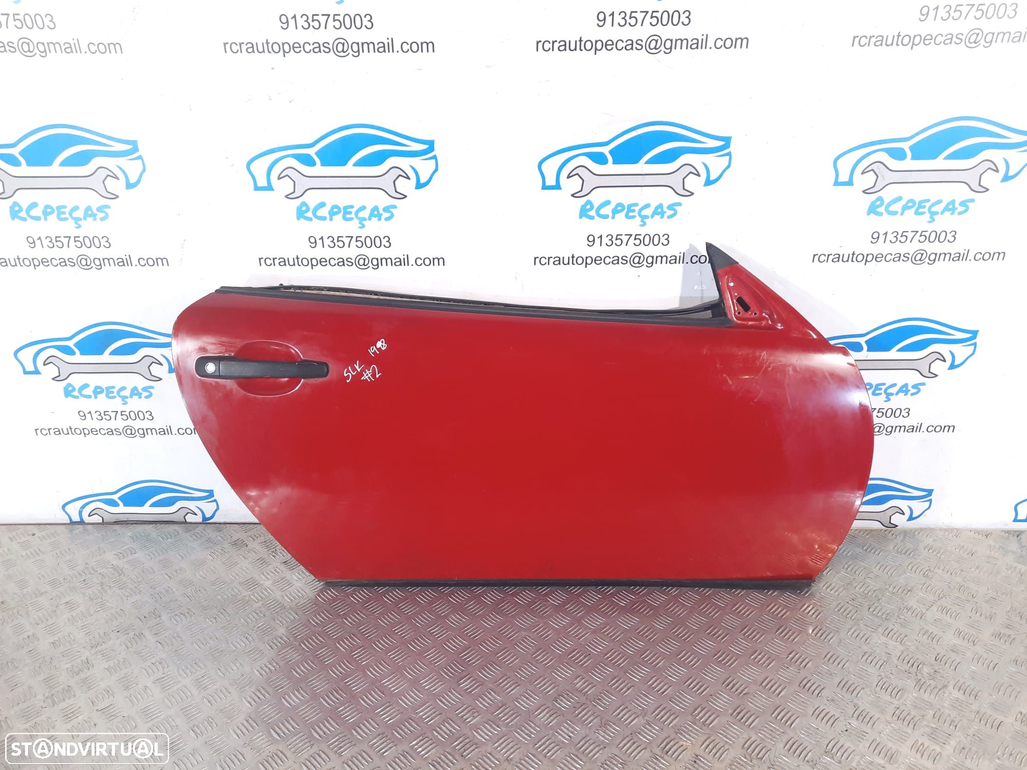 PORTA PORTAS FRENTE FRONTAL DIREITA MERCEDES BENZ CLASS SLK R170 A1707200205 1707200205 FECHO ELEVADOR MOTOR PUXADOR VIDRO RETROVISOR RETROVISORES - 1
