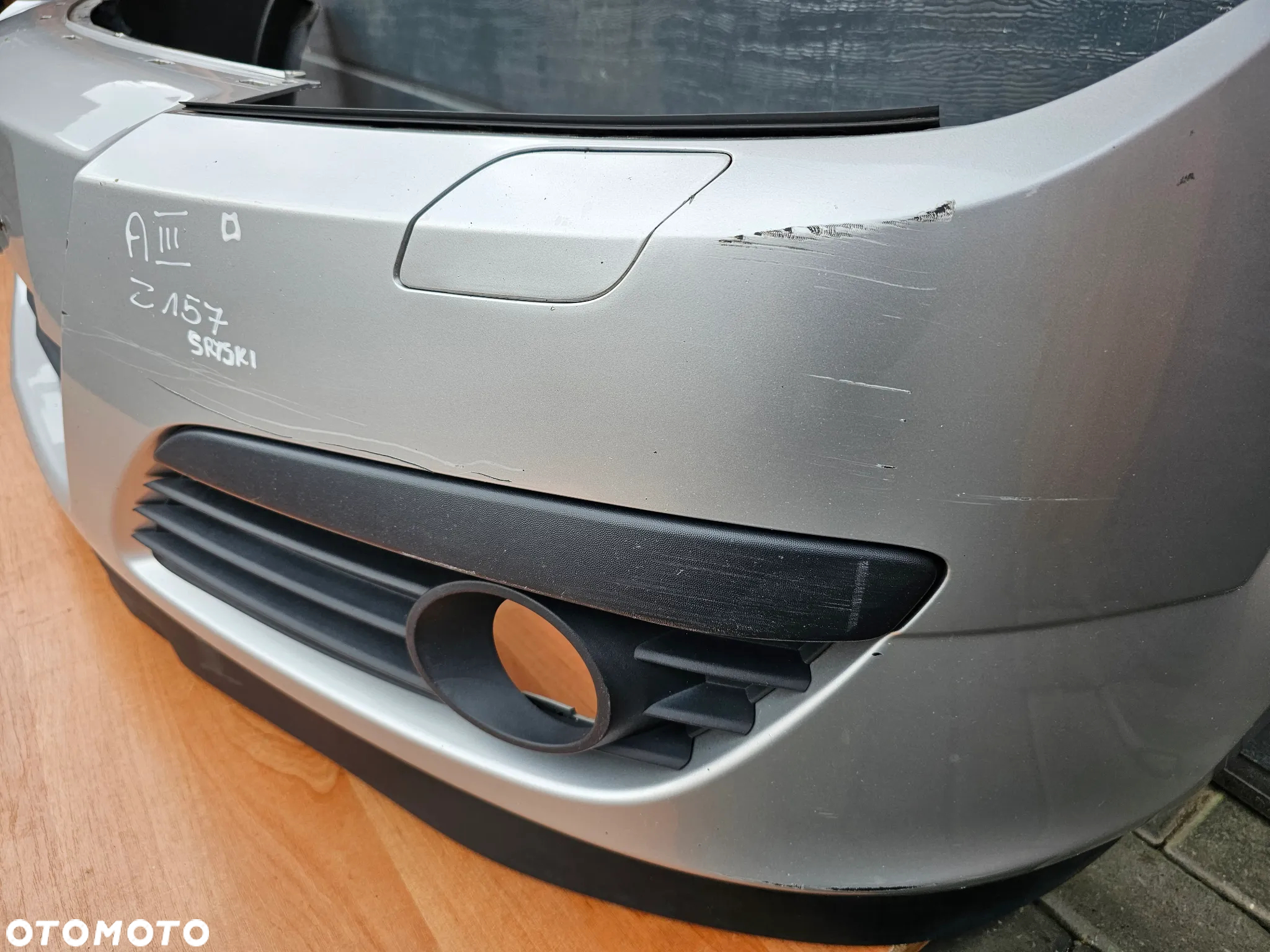 ZDERZAK PRZÓD PRZEDNI OPEL ASTRA H PRZED LIFT Z157 SPRYSKI HALOGENY - 4