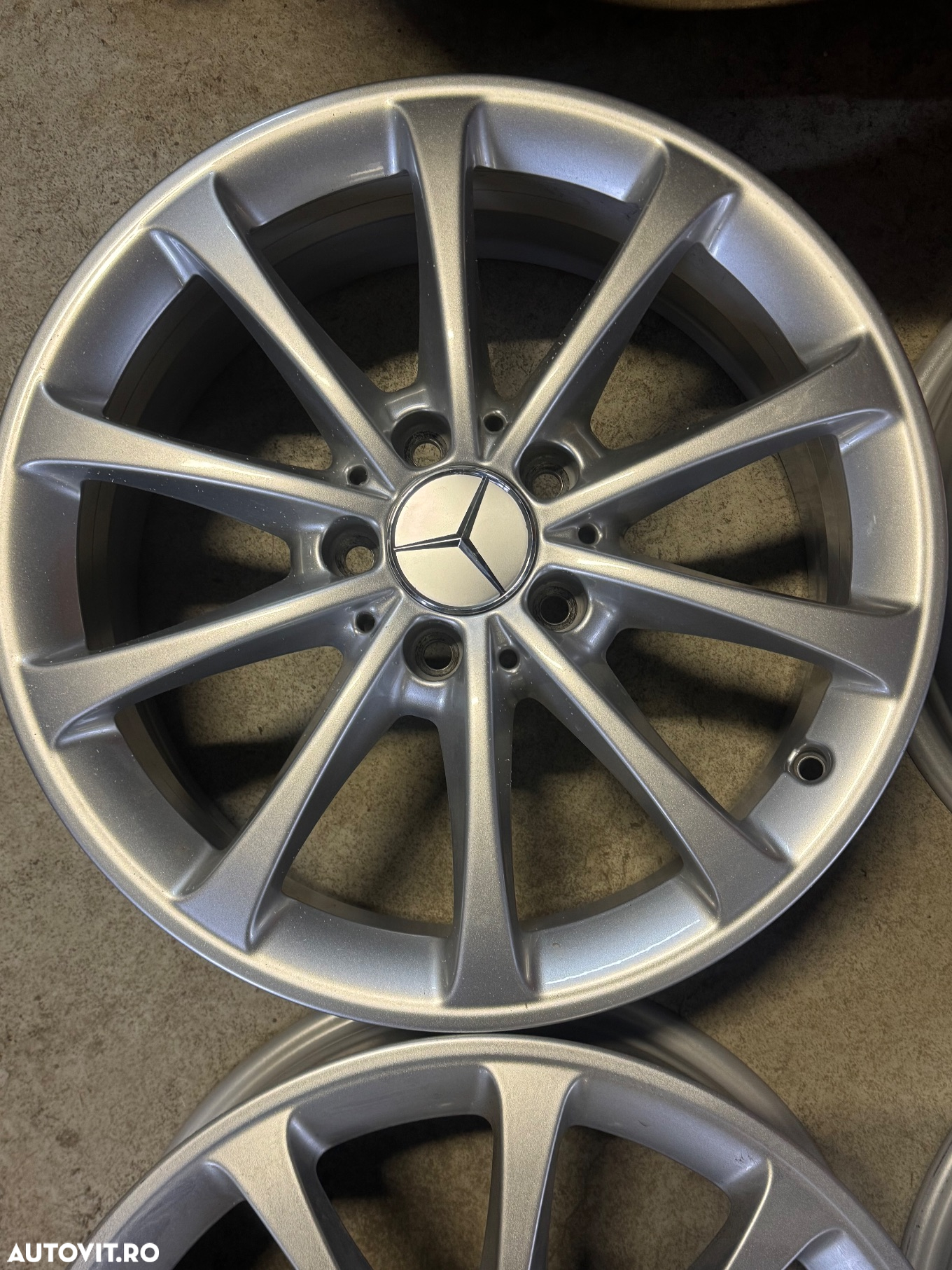 Vând jante originale Mercedes A-class,B-class,C-class pe 17” noi - 3