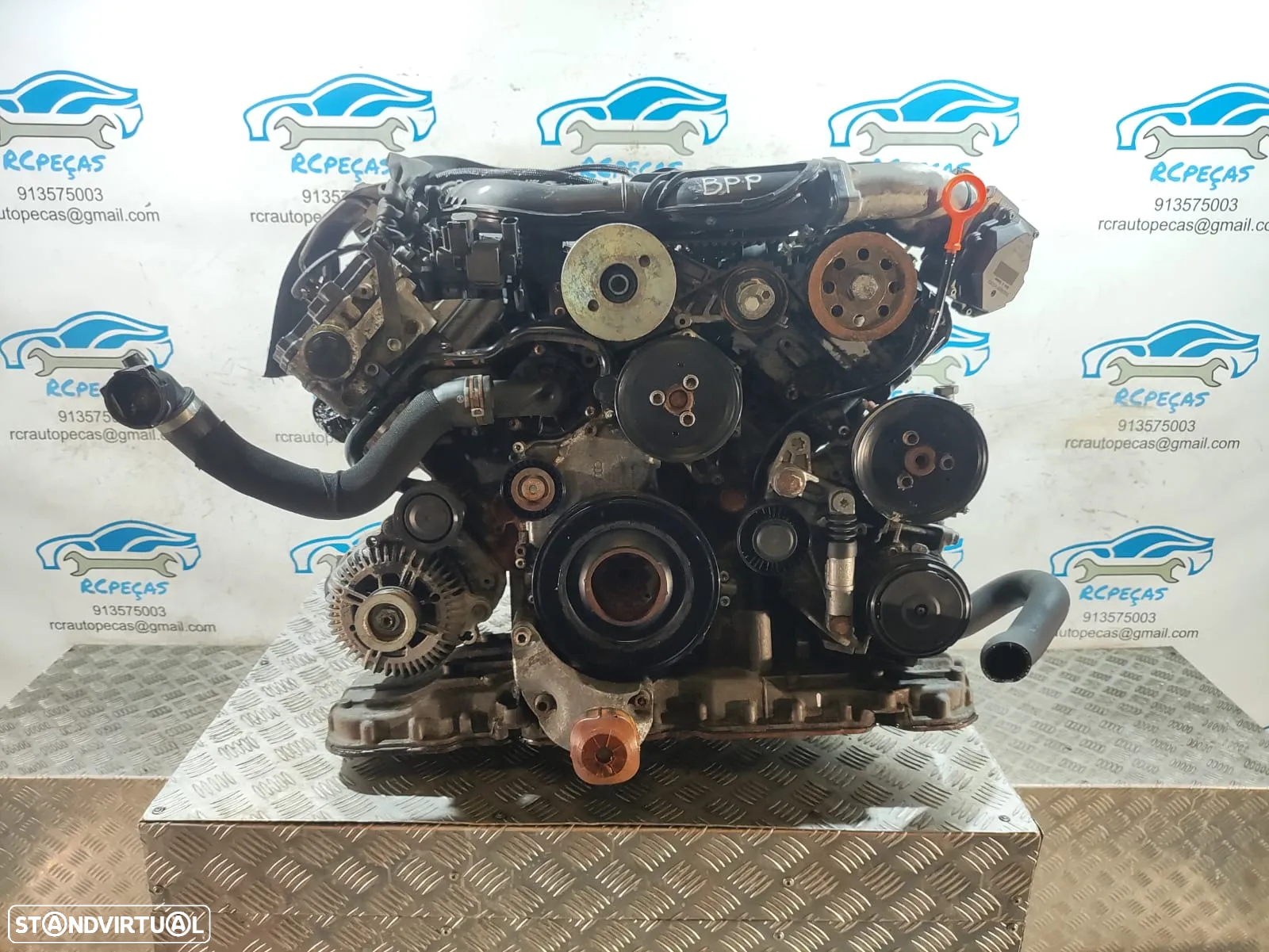 Motor Completo Audi A4 B7 8E 2.7 TDI V6 24v 180cv BPP - 2