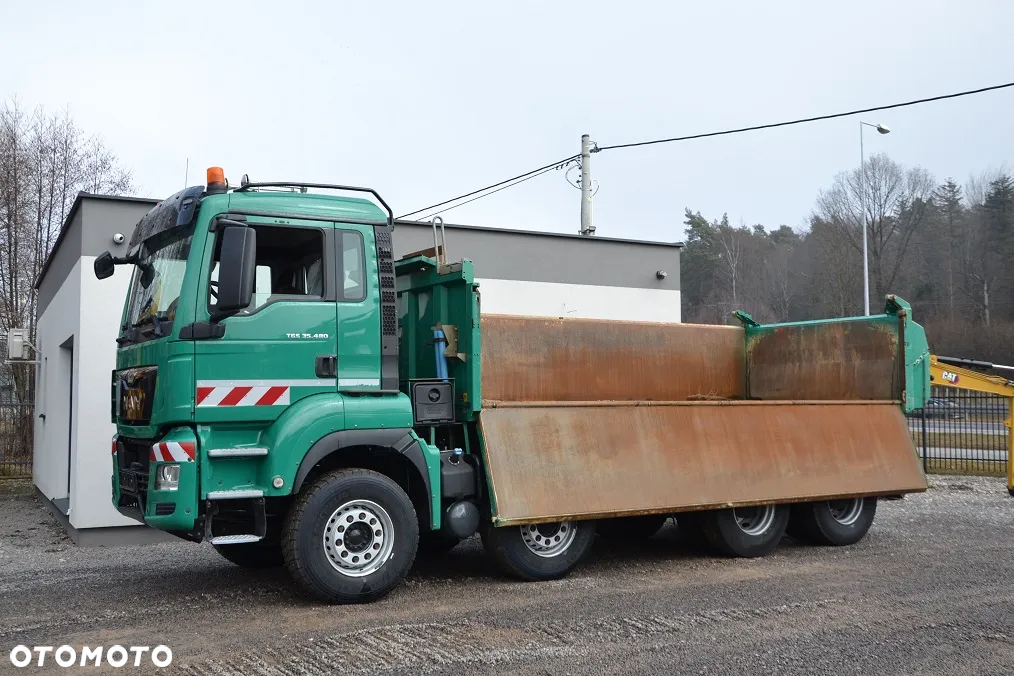 MAN TGS 35 480, BORDMATIC, MANUAL, WYWROTKA KIPER MEILLER,8X4 - 18