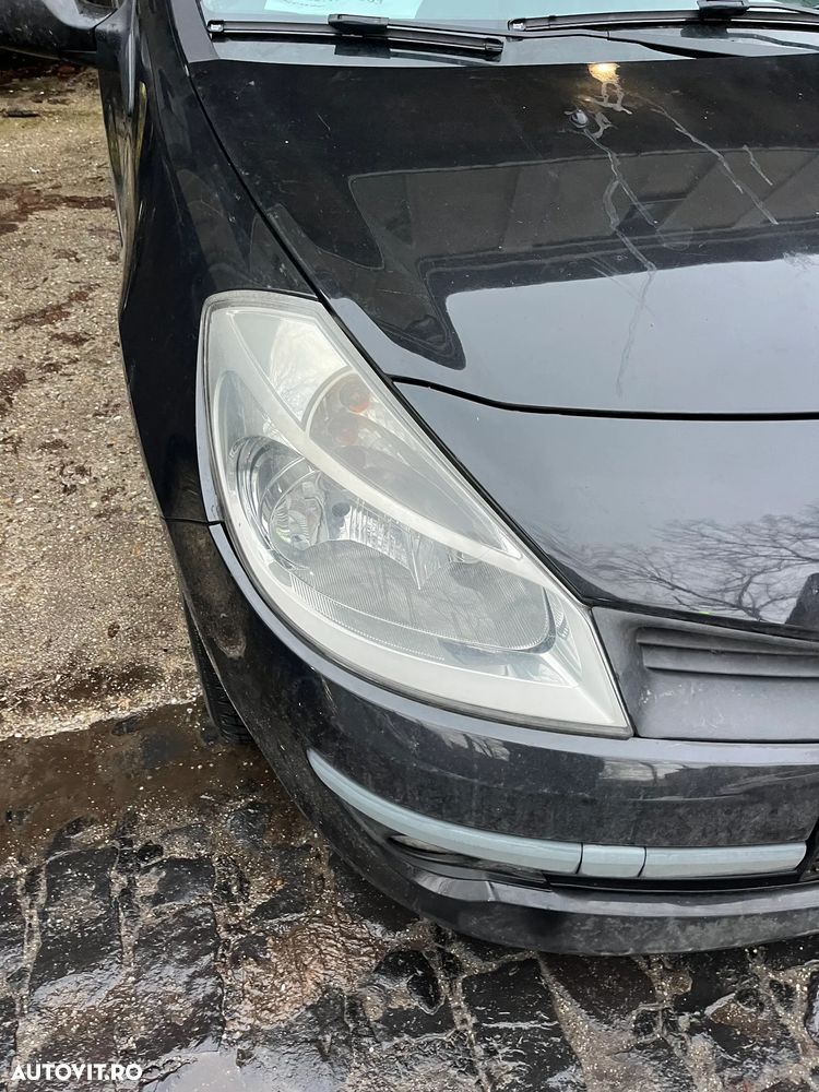 Bara fata completa Renault Clio 3 negru cu proiectoare 2005-2009 - 10