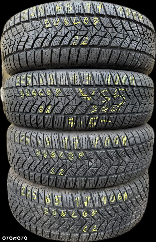 4 x 225/65R17 Dunlop Winter Sport 5 - 1