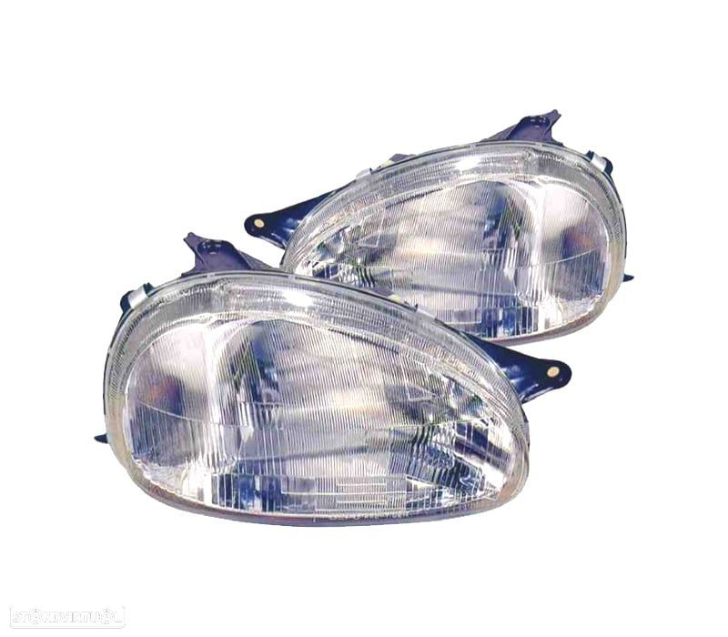 FARÓIS ÓPTICAS OPEL CORSA B 93-00 COMBO 94-01 ELEC - 1