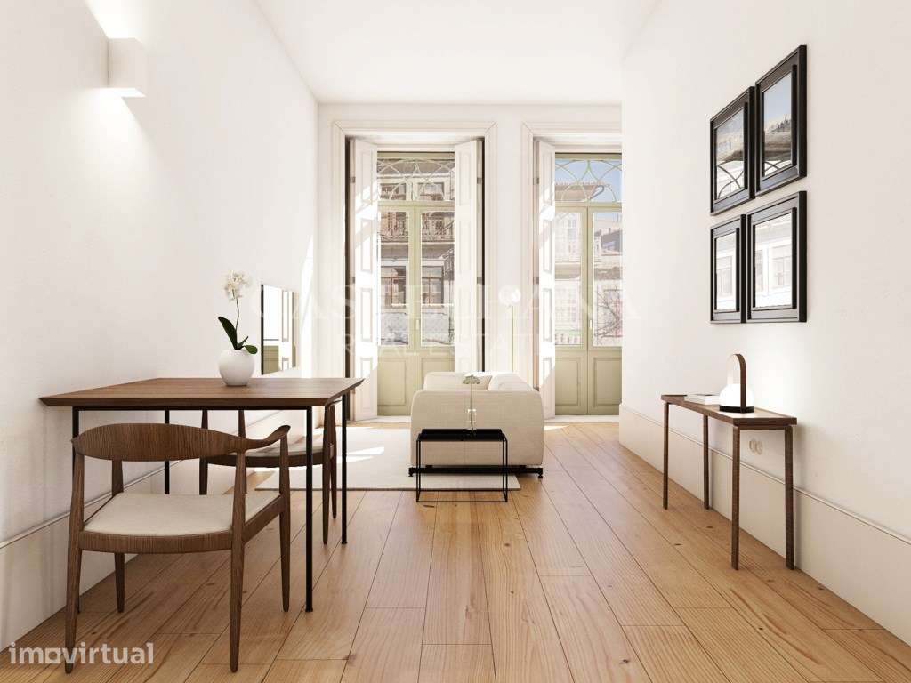 Apartamento T1 com varanda, em renovado empreendimento na Rua do Al... - Grande imagem: 3/30