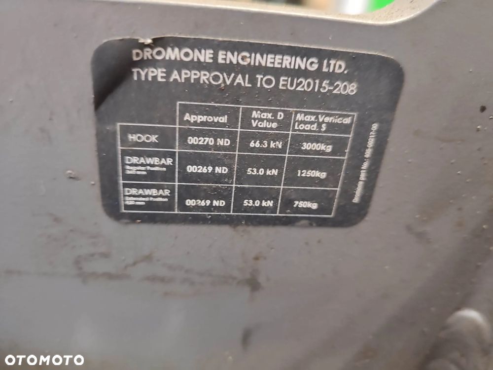 Zaczep hydrauliczny dolny Hitch Massey Ferguson 6714 (17147425) - 19