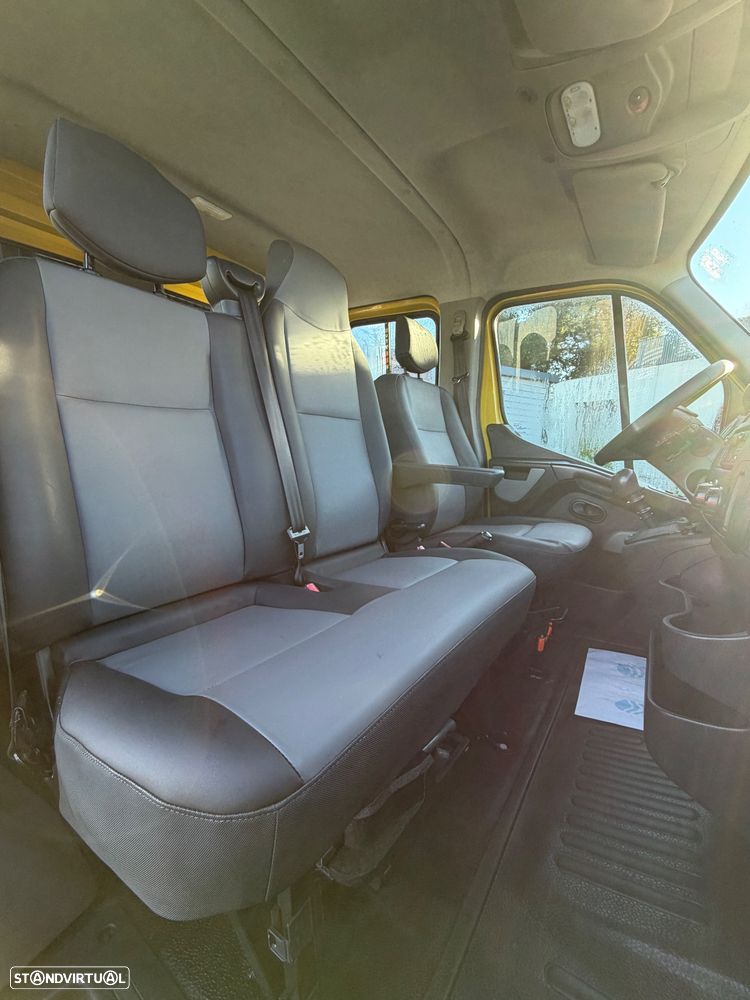 Renault MASTER T35 2.3 DCI L3 CABINE DUPLA 7 LUGARES E CAIXA - 24