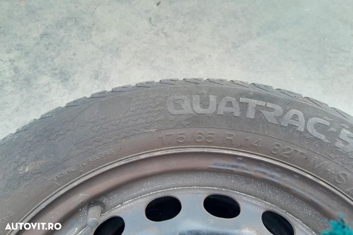 JANTA TABLA CU ANVELOPA  175 / B5 R14 175 / B5 R14 Fiat Panda 3 [2011 - 2