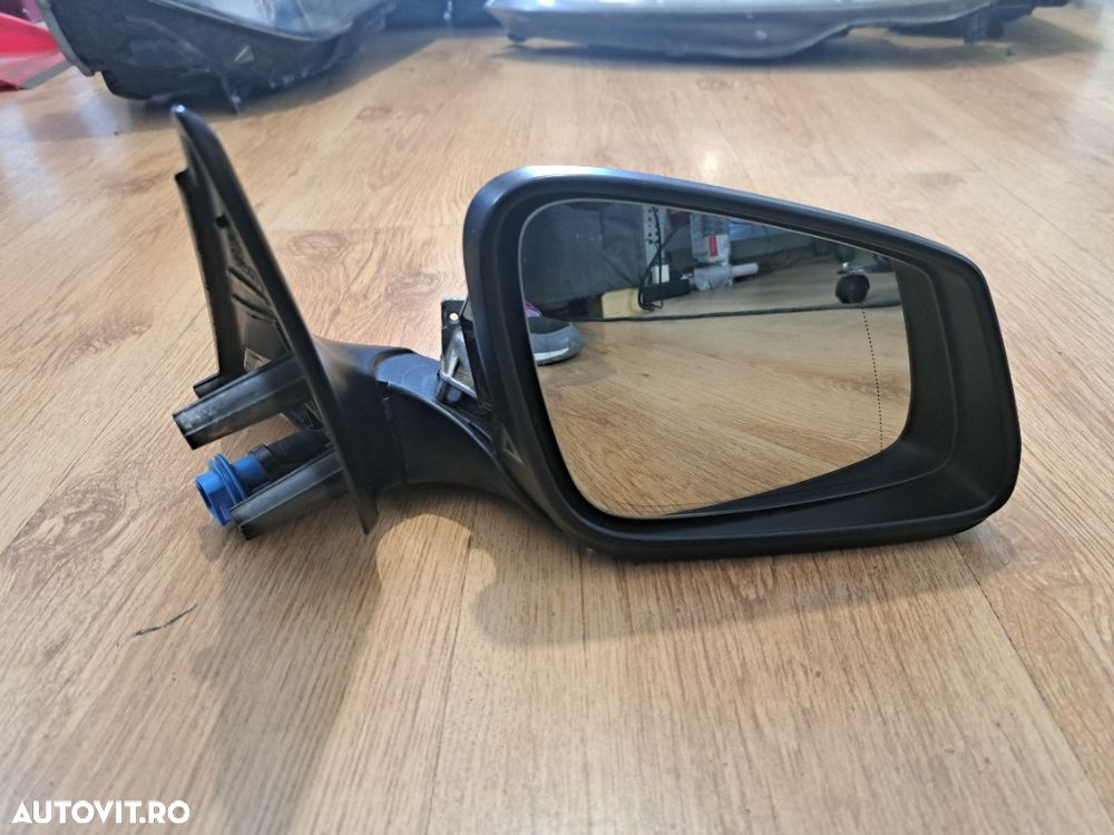 Oglinda exterioara dreapta completa fara capac cu sticla electrocrom Originala BMW F01 F02 F04 F01524029931P - 1