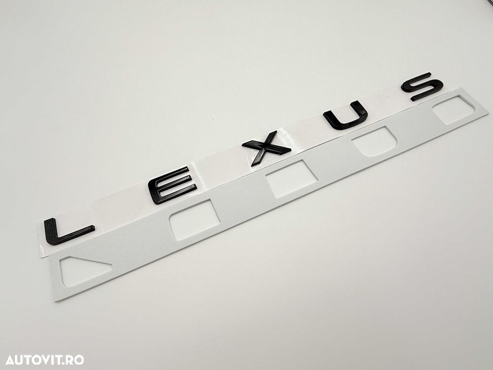 Emblema Lexus spate negru - 1