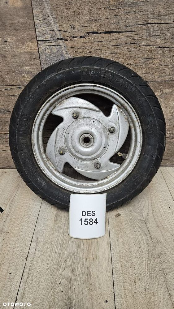 Felga koło 10x2.15 Sym Mio opona Michelin 90/90-10 - 1