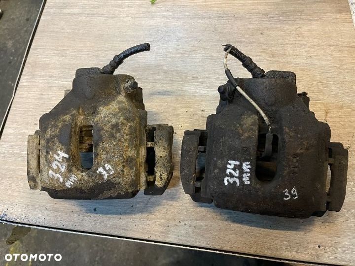 Zaciski hamulcowe przednie duże tarcze komplet Bmw e39 60/30 324mm 530d 540i - 1