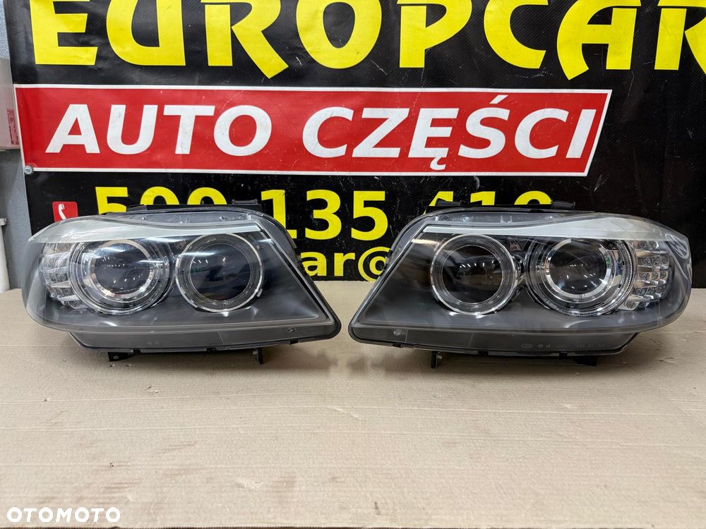 BMW 3 E90 E91 LCI LIFT 09-11 LAMPY PRZÓD BIXENON 7202583 7202584 KOMPLETNE - 5