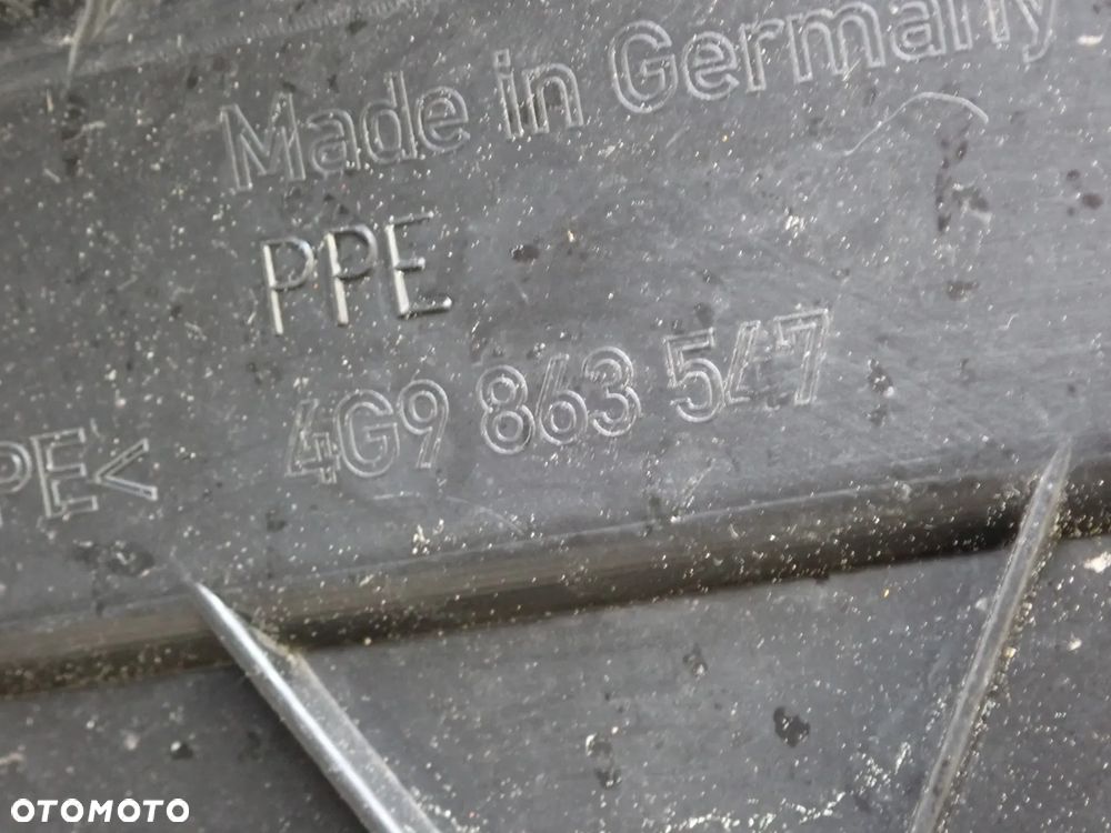 PODŁOGA / WKŁAD KOŁA AUDI A6 C7 KOMBI  4G9863547 / 4G9863547A - 3