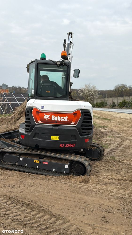 Bobcat Minikoparka Bobcat e50Z 5ton e55 e60 Cat 303.5 304  305 3xłyżki Ramię LOONG dodatkowe linie hydr wyjścia AUX1 + 2 przeciw waga MAX-dociążenie gąsienice 85% od nowości 1 właściciel z Niemiec Auto IDLEE po serwisie Widły wiertnica grabie i inne za dopłatą Szybkozłącze hydr Miller łyżka przedsiębierna Pług  Kubota Takeuchi Jcb - 17