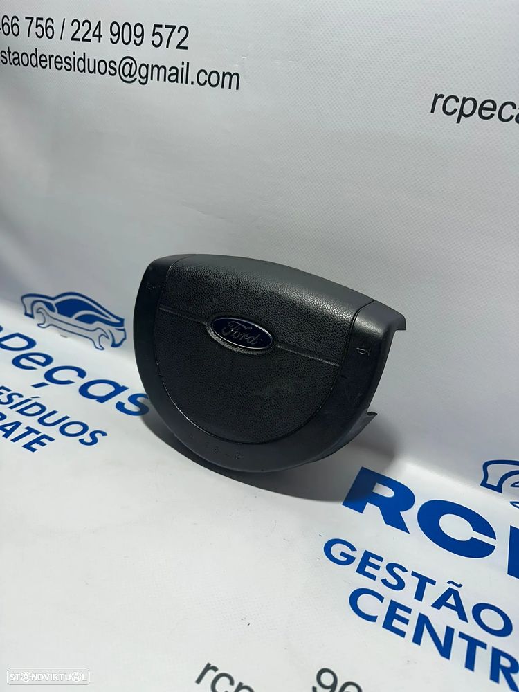 .Airbag Volante Guiador Original Ford Fiesta 5 MK5 2S6AA042B85ALZHHD 2002 - 2008 - 4