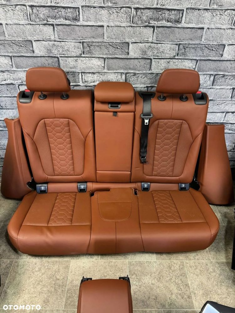 FOTELE KOMPLETNY ŚRODEK BOCZKI KANAPA M POWER BMW F97 X3M G01 X3 TARTUFO - 12