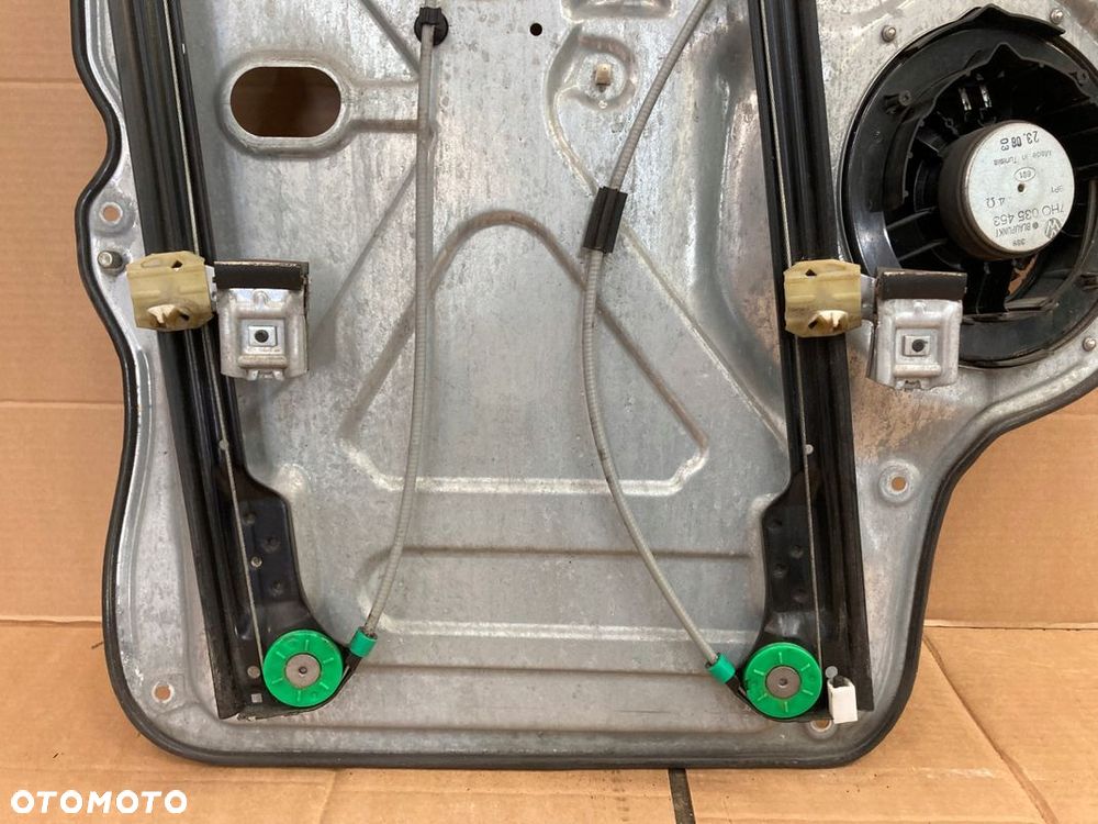 VW T5 MULTIVAN TRANSPORTER 03- PODNOŚNIK MECHANIZM SZYBY PRAWY ORYGINAŁ - 8