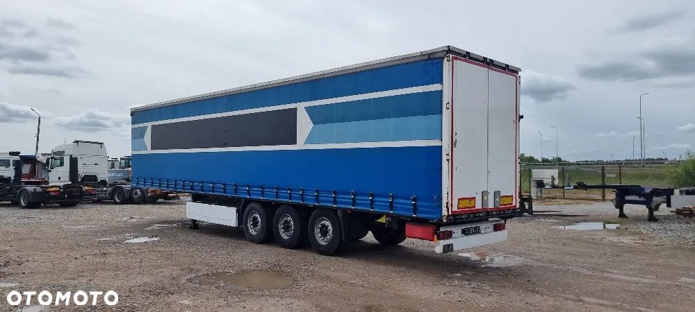 Krone 22.000zł netto 2xNACZEPA 13.60x2.70 MULTI LOCK PODNOSZONA OŚ FIRANKA SUWANY DACH 2010rok STANDARD St. BDB MOŻLIWOŚĆ TRANSPORTU - 5