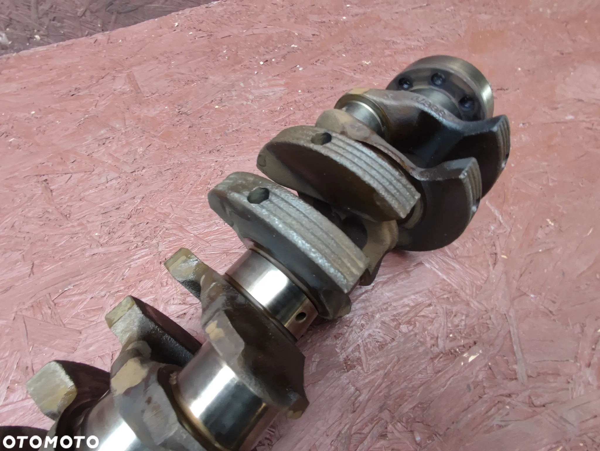 BMW E36 / E34 / E39 / Z3 ORYGINALNY WAŁ KORBOWY DO SILNIKÓW GAMY M52B25 1X VANOS / M50B25 O NR. 11 21 1 705 847 / 11 21 1 432 275 OEM W BARDZO DOBRYM STANIE - 6