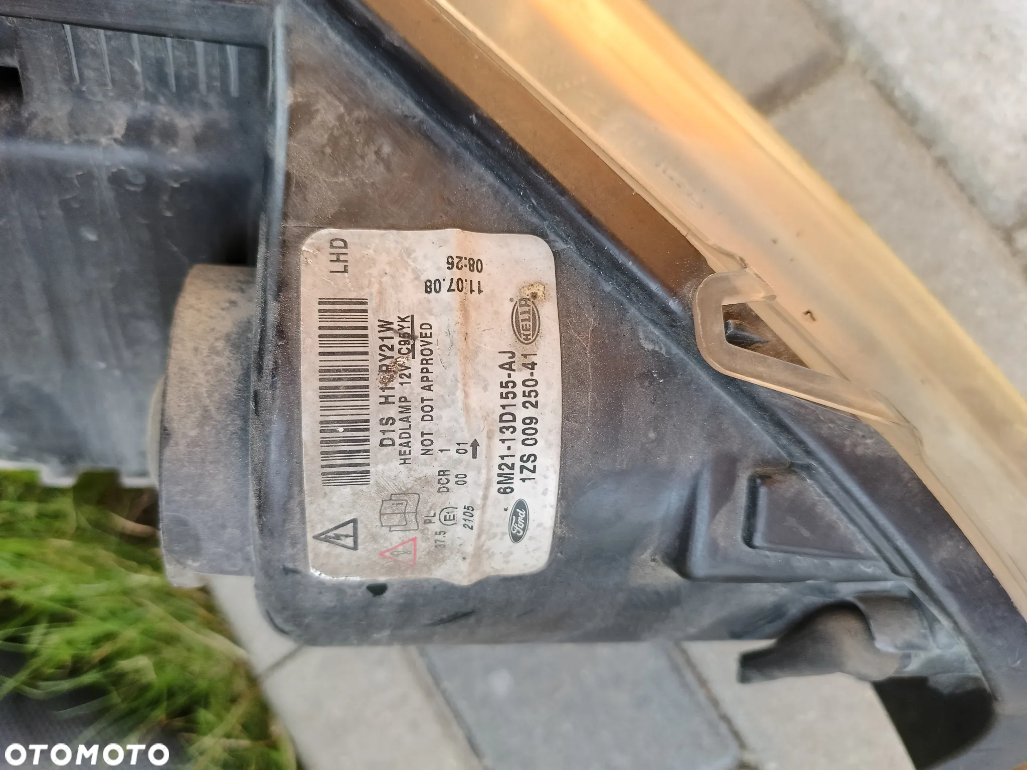 Lampa/reflektor przedni lewy , prawy ford s-max xenon - 8