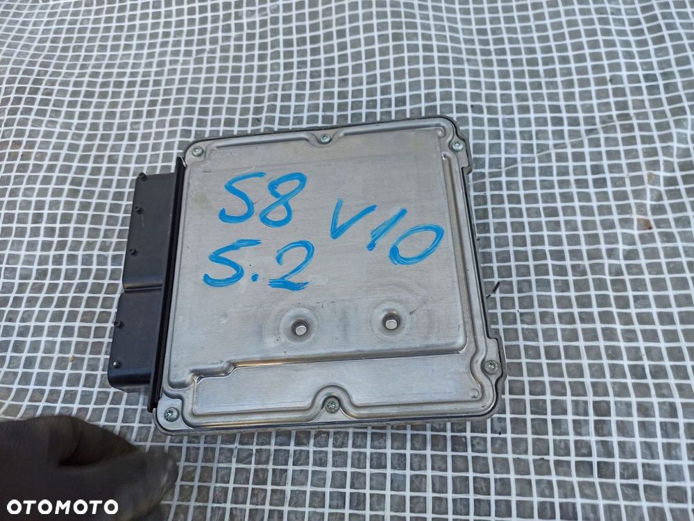 AUDI A8 D3 S8 5.2 FSI V10 BSM KOMPUTER SILNIKA STEROWNIK ECU 4E0910552 - 3