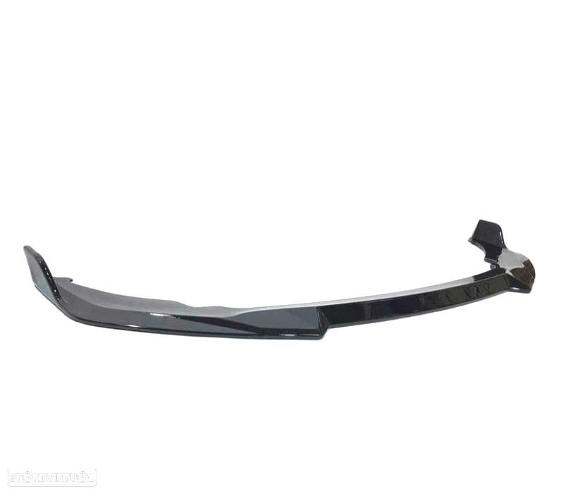 SPOILER LIP FRONTAL BMW F44 LOOK M PERFORMANCE PRETO BRILHANTE - 4