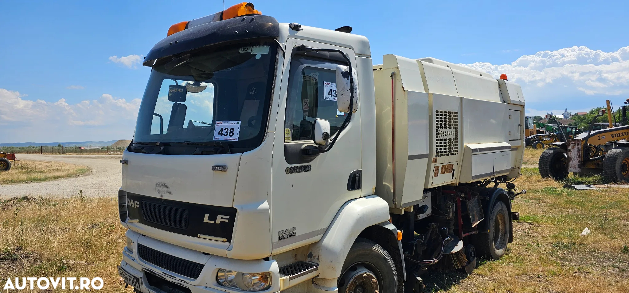 DAF LF 55.180 Mătură stradală Scarab - 2